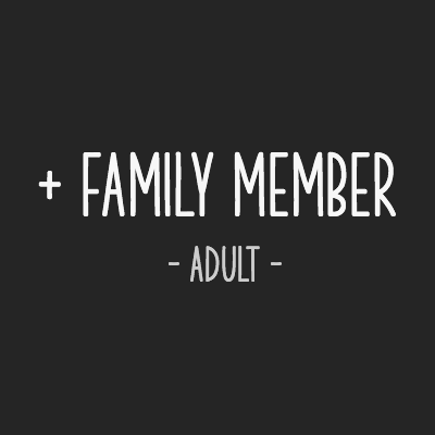Add an adult family member to your existing membership for a discounted rate