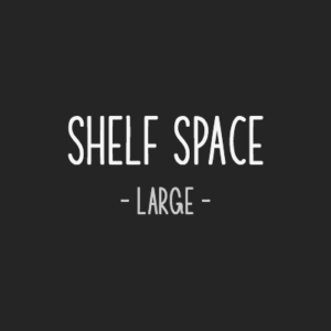 Rent a large shelf space