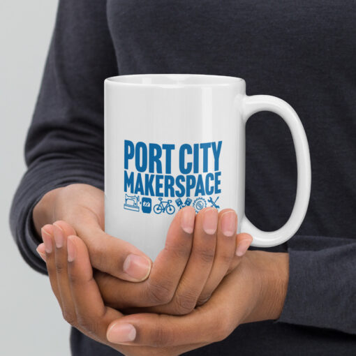 White glossy mug - Image 2